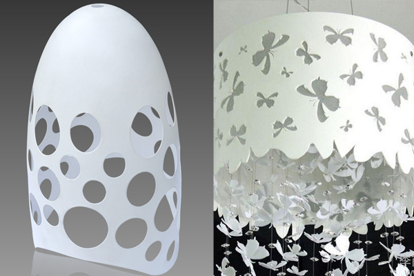 燈罩激光切割機，燈具切割鏤空新工藝