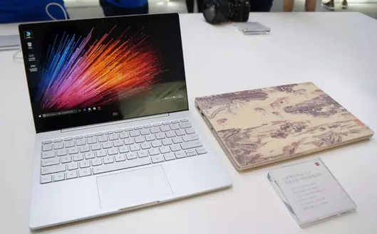 激光打標在小米筆記本Air上面玩嗨了！