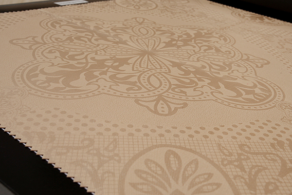 墻紙激光雕花機(jī)，開啟壁紙墻布印花燒花工藝新變革